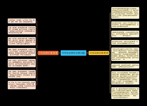 中学生优秀作文第(3篇)