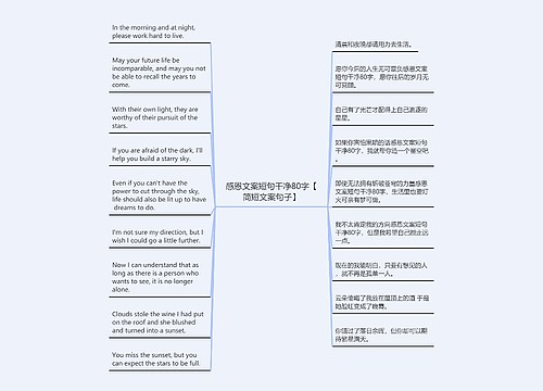 感恩文案短句干净80字【简短文案句子】 感恩文案短句干净80字【简短文案句子】