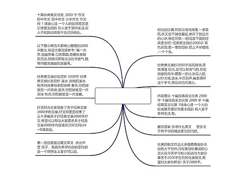 两千字的精选美文(1500字美文20篇)