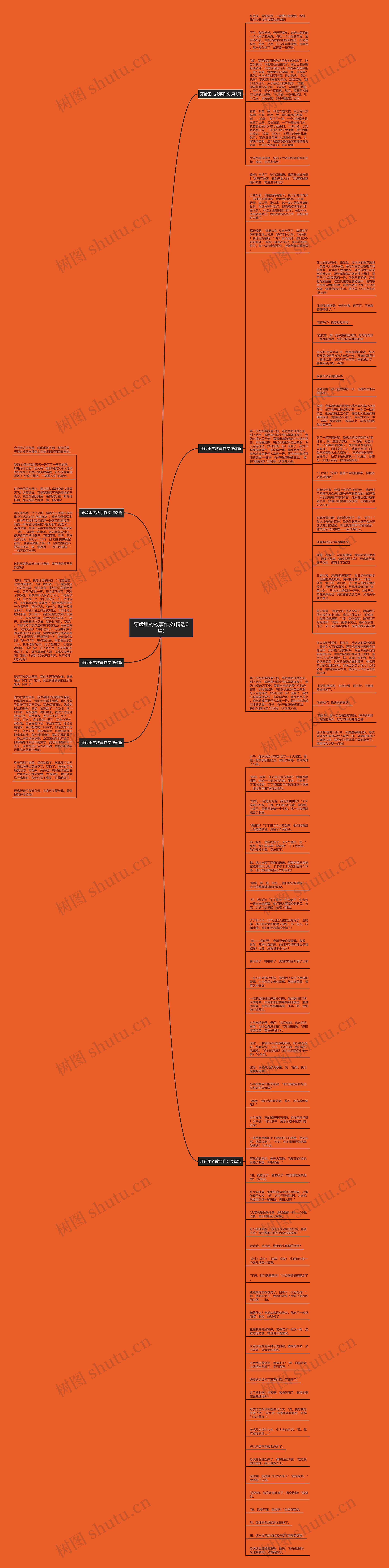 牙齿里的故事作文(精选6篇)