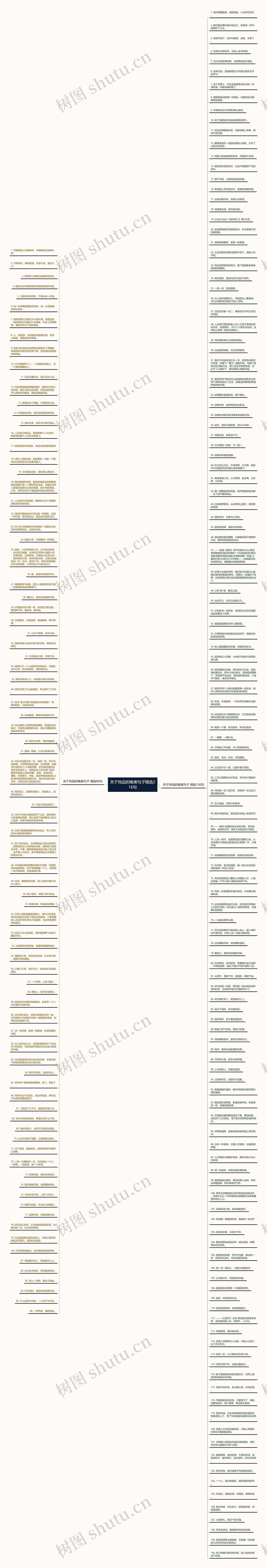 关于饰品的唯美句子精选216句思维导图