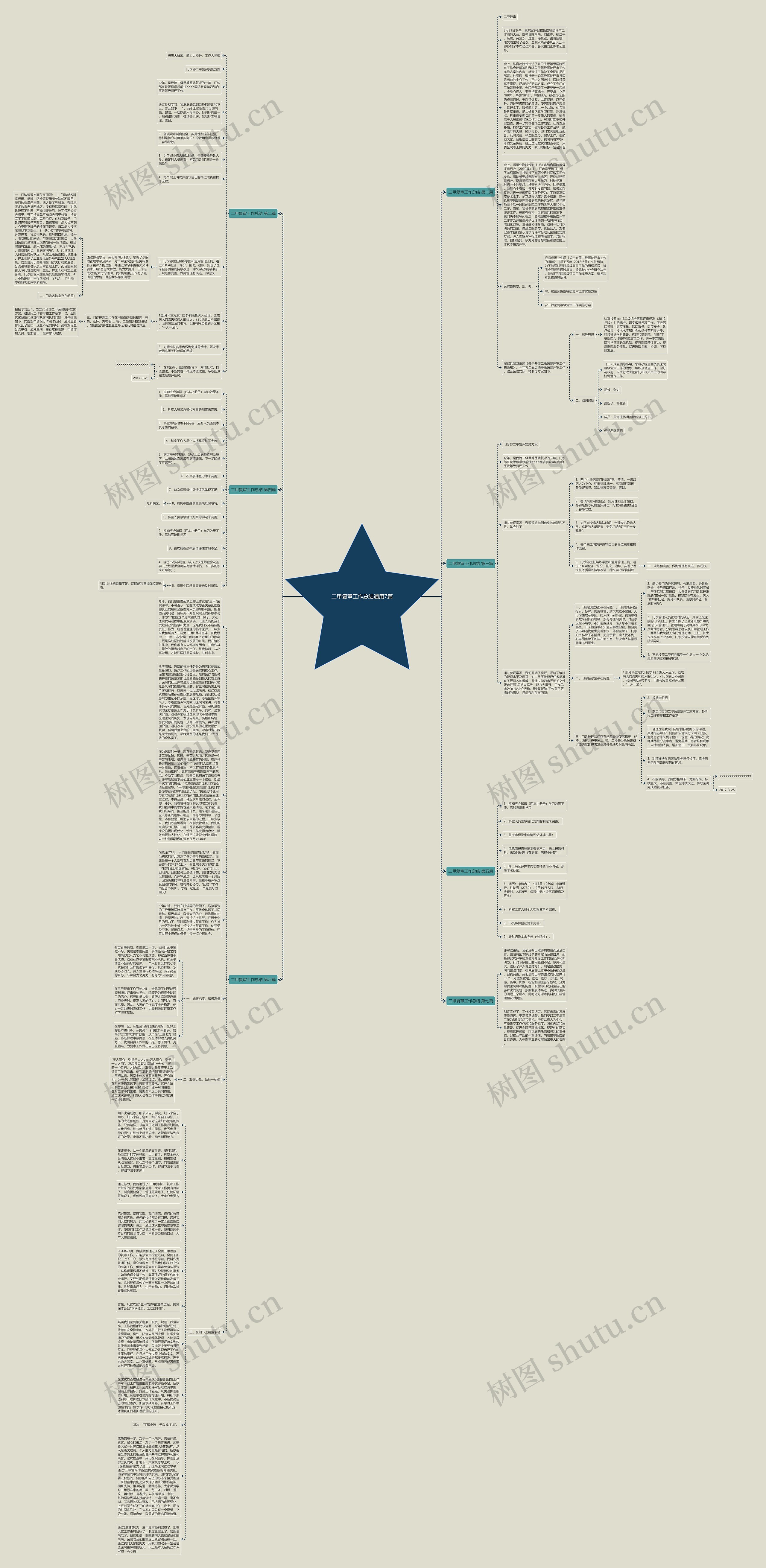 二甲复审工作总结通用7篇思维导图