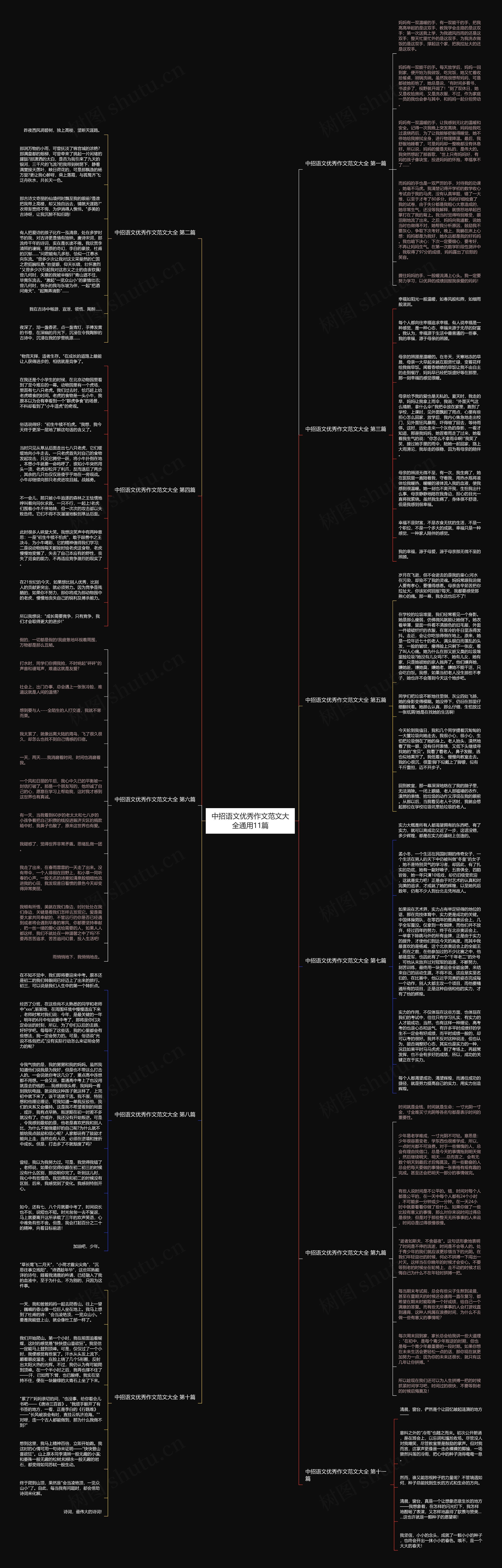 中招语文优秀作文范文大全通用11篇 中招语文优秀作文范文大全通用11篇