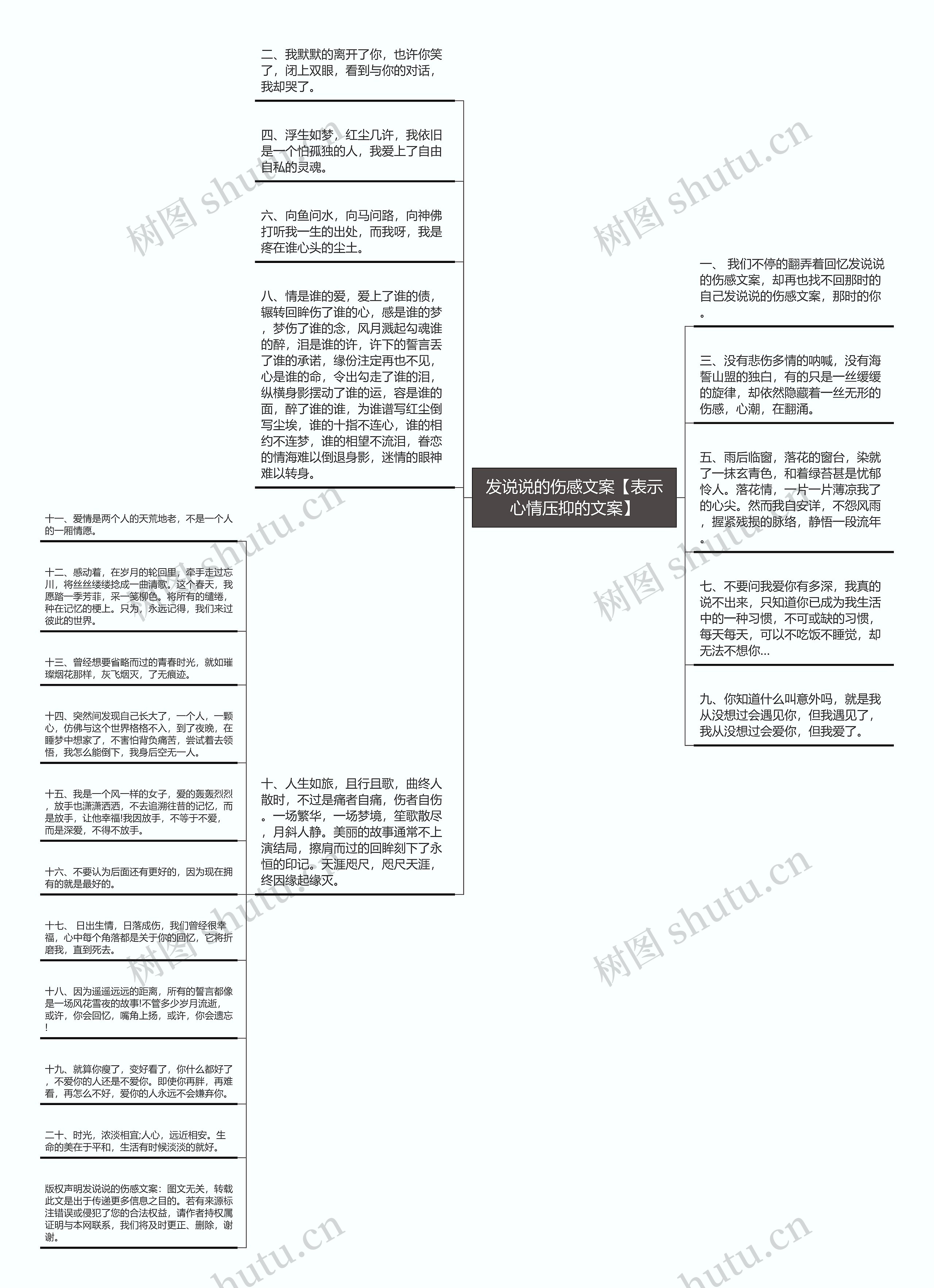 发说说的伤感文案【表示心情压抑的文案】