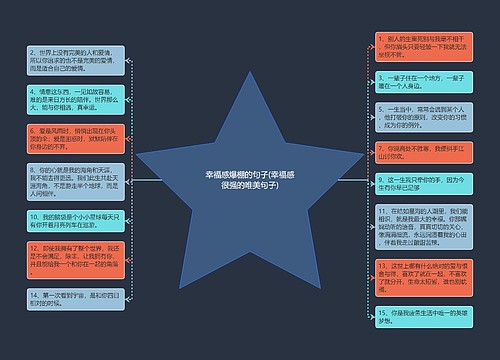 幸福感爆棚的句子(幸福感很强的唯美句子)