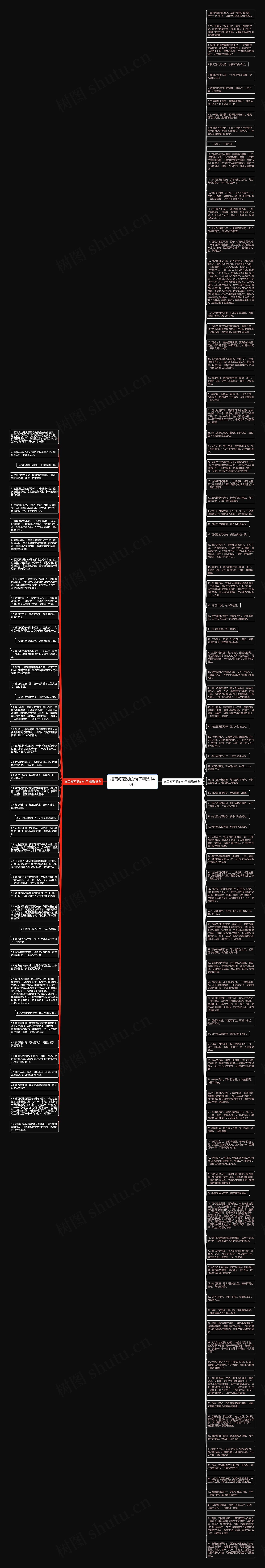描写瘦西湖的句子精选140句思维导图