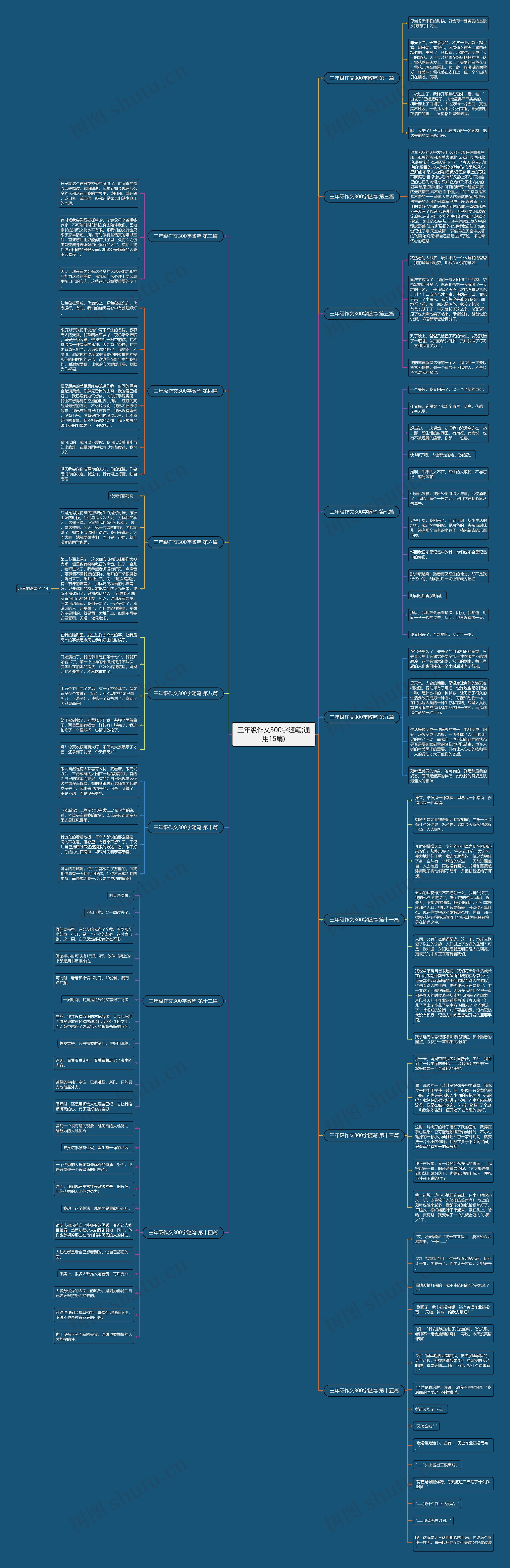 三年级作文300字随笔(通用15篇) 三年级作文300字随笔(通用15篇)