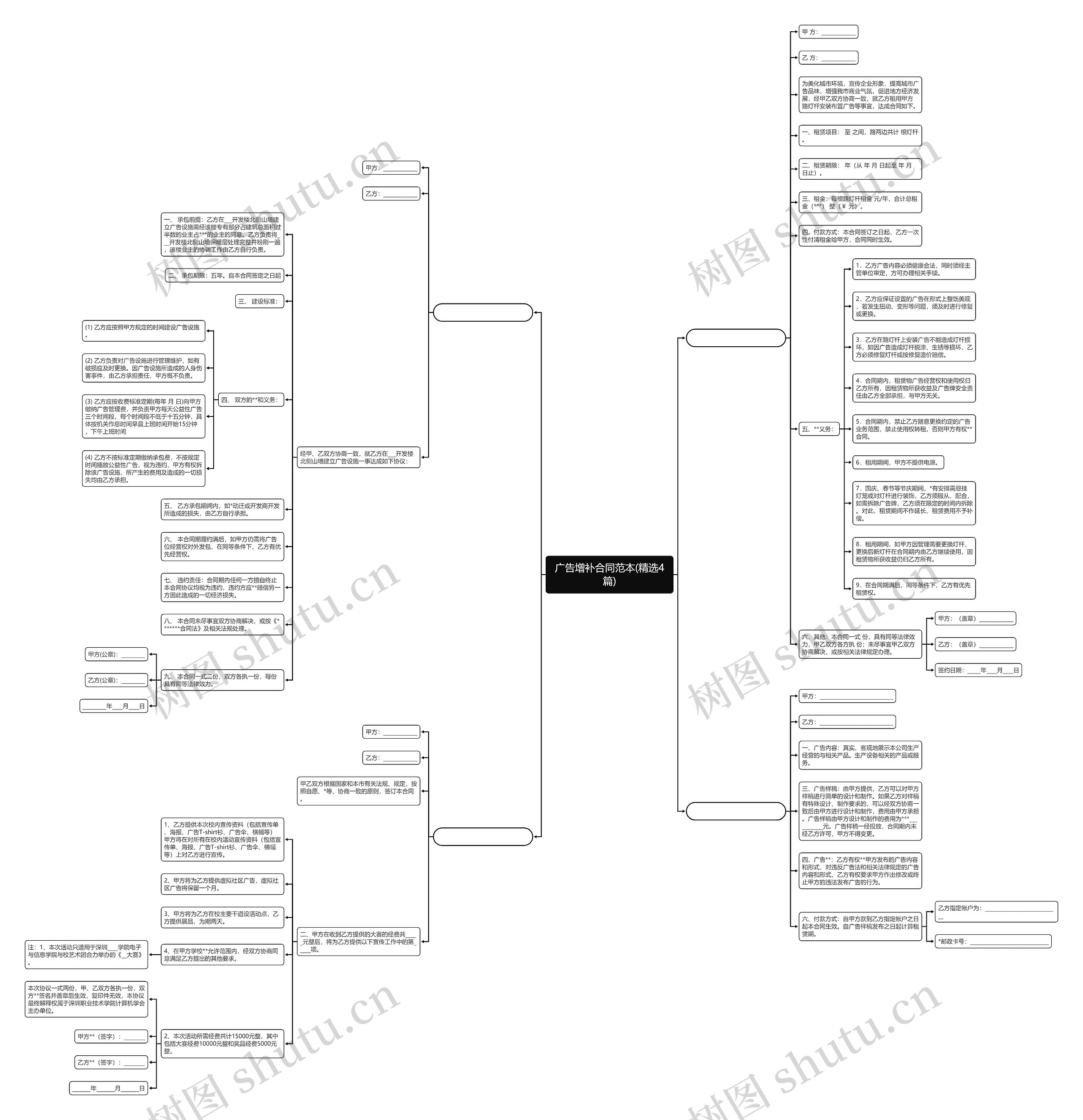 广告增补合同范本(精选4篇) 广告增补合同范本(精选4篇)