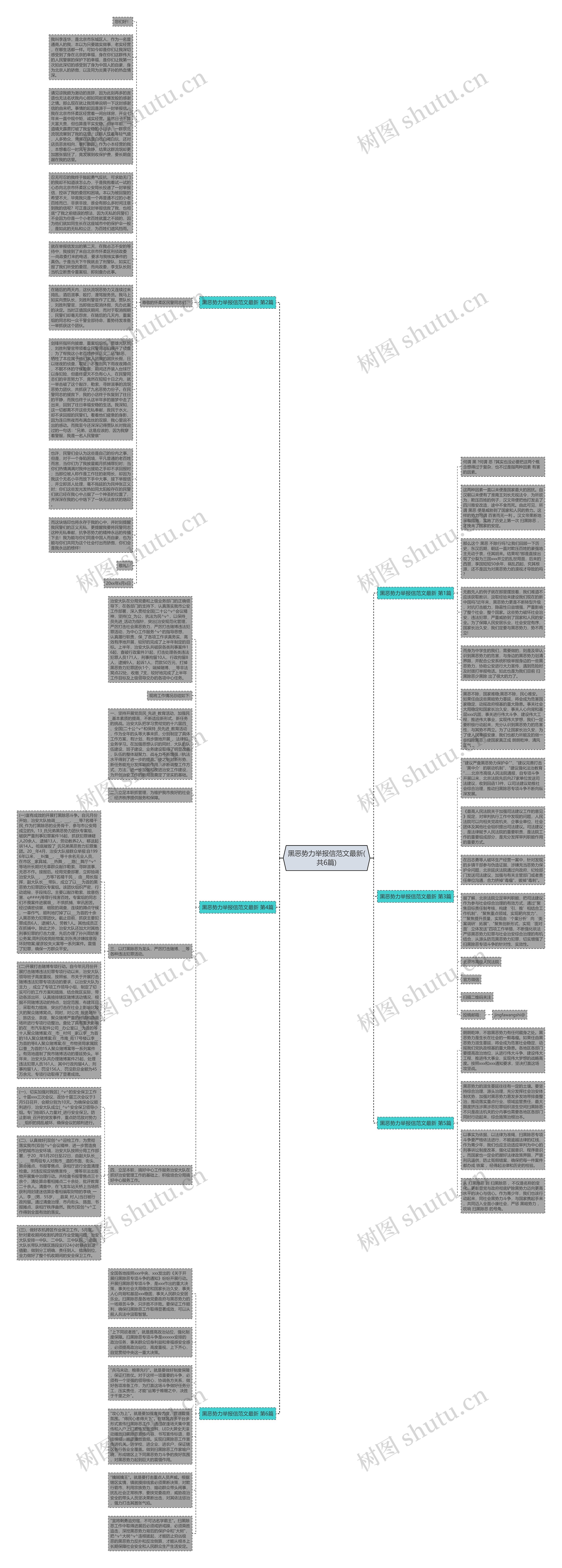 黑恶势力举报信范文最新(共6篇)思维导图