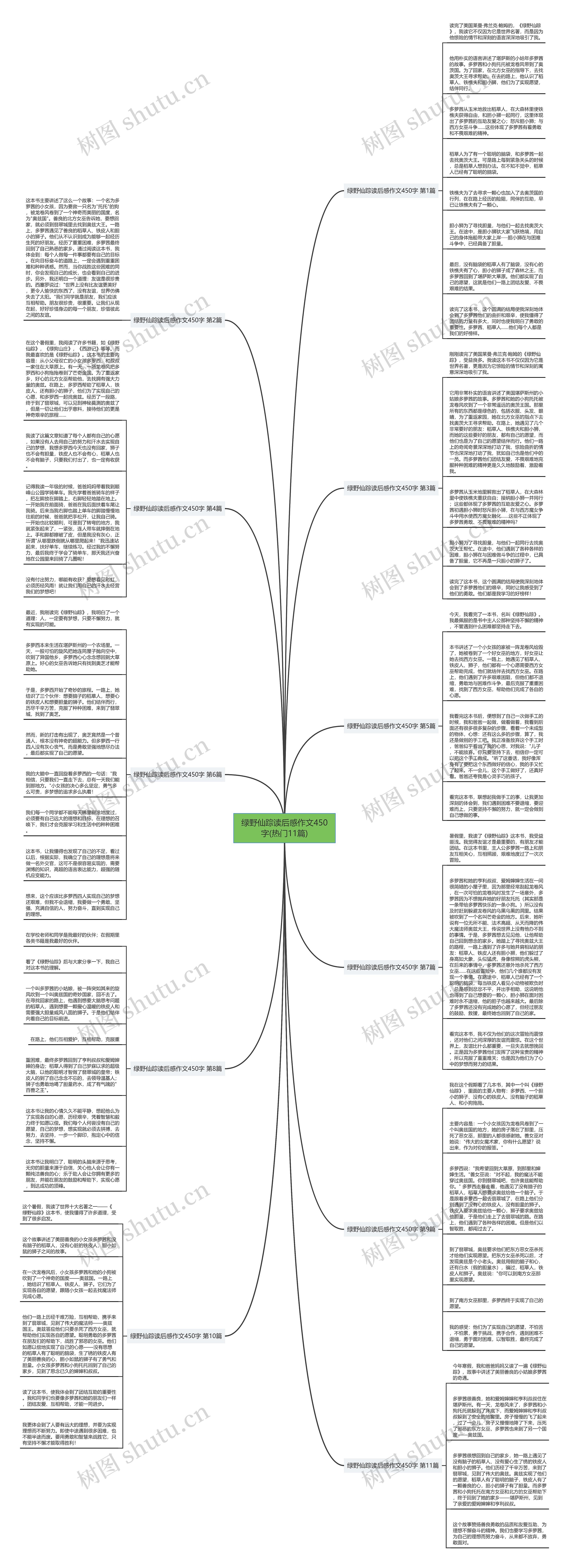 绿野仙踪读后感作文450字(热门11篇)