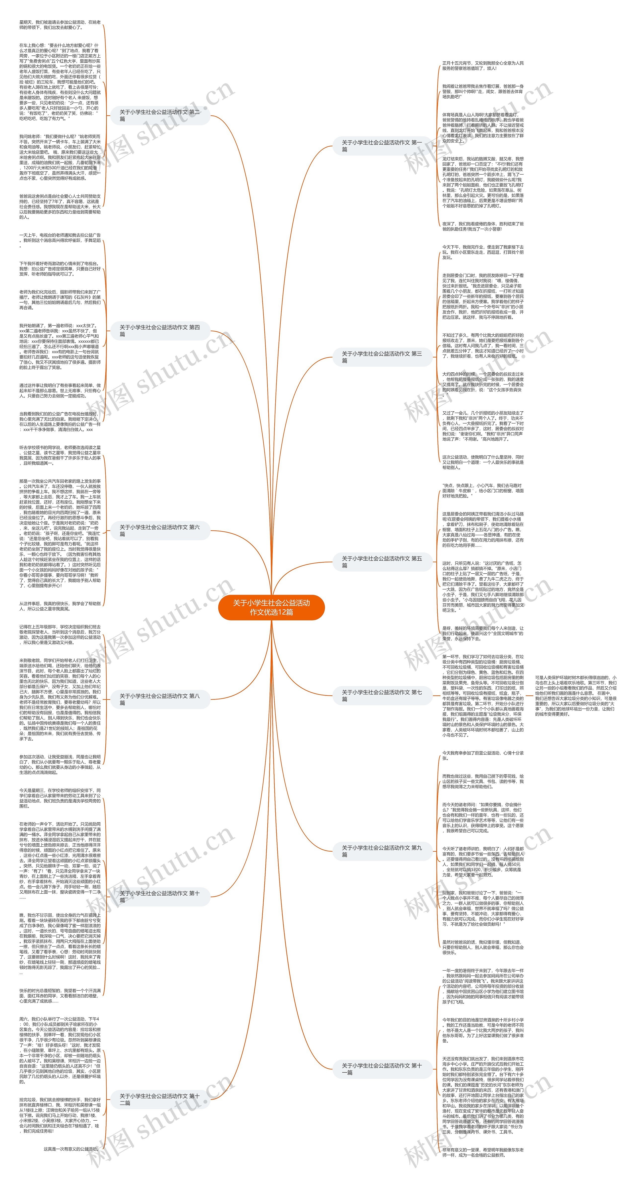 关于小学生社会公益活动作文优选12篇 关于小学生社会公益活动作文优选12篇