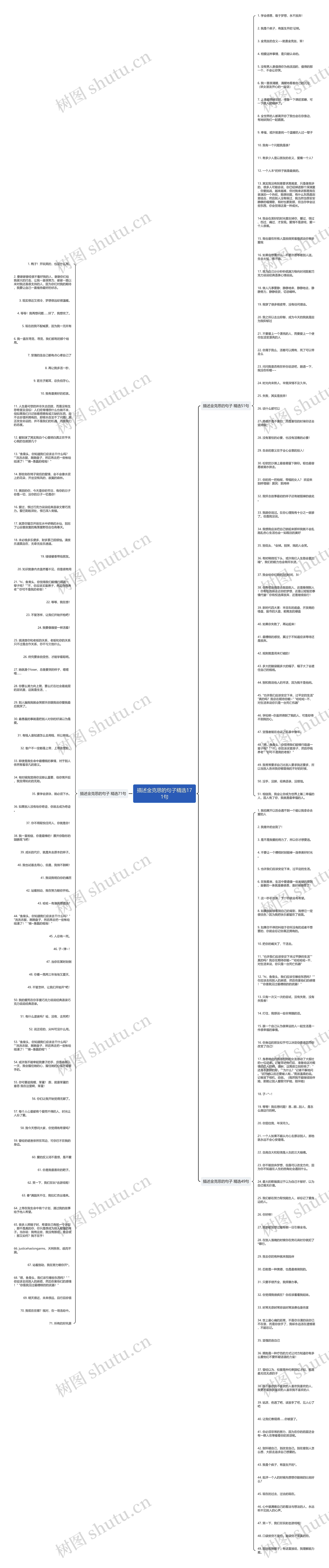 描述金克思的句子精选171句思维导图