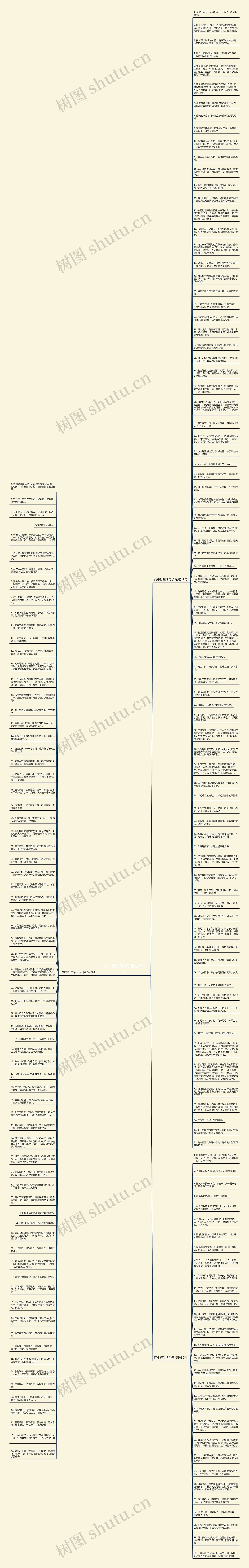 雨中行生活句子精选183句思维导图