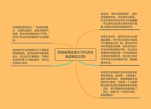 朗读者精选美文500(适合朗读者的文章)