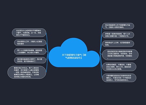 关于狼爱情句子霸气【霸气感情语录短句】