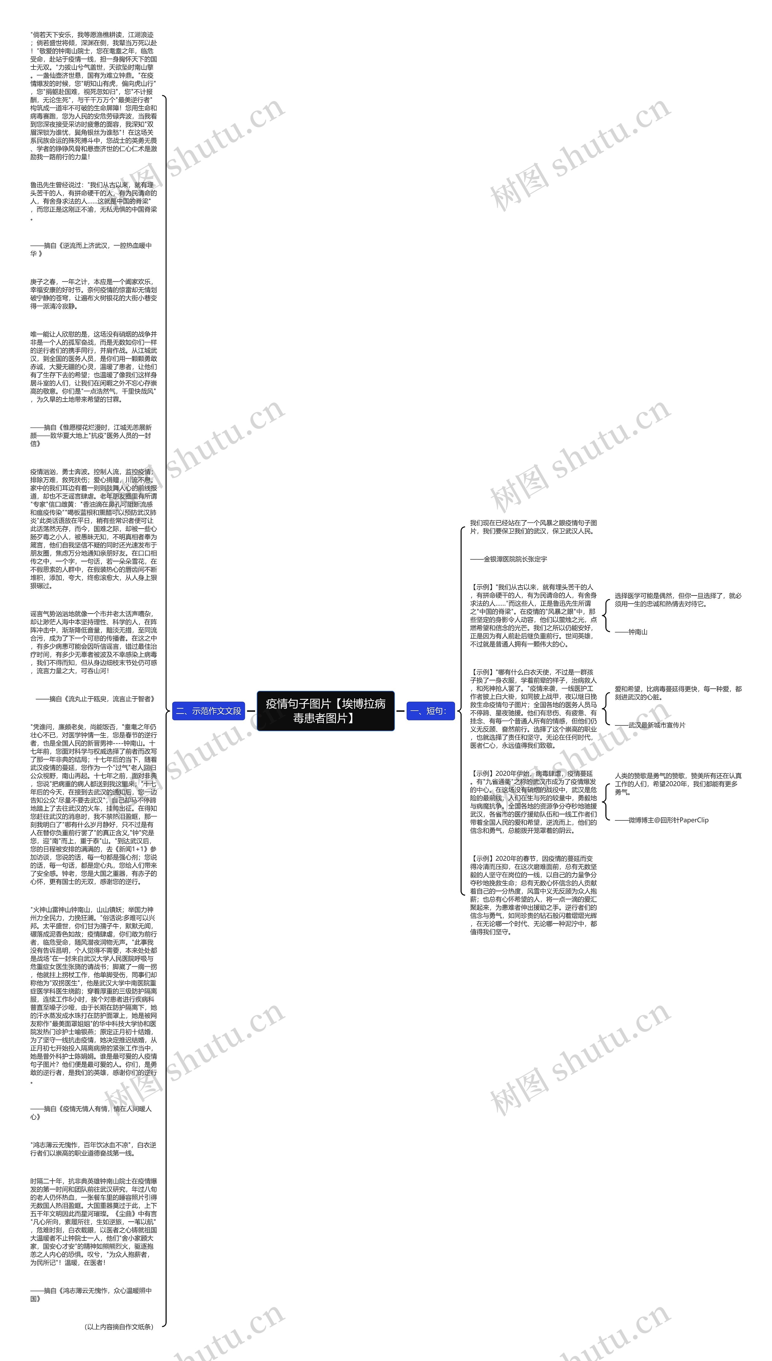 疫情句子图片【埃博拉病毒患者图片】思维导图