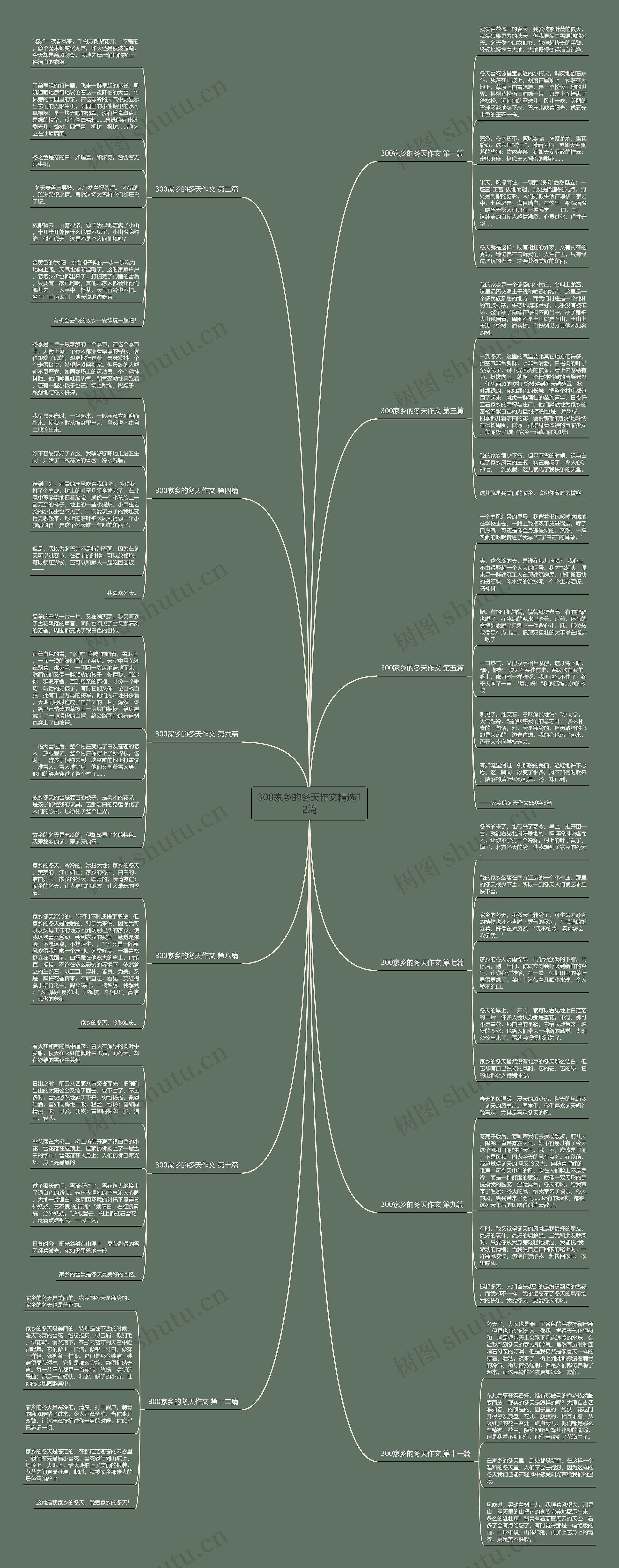 300家乡的冬天作文精选12篇 300家乡的冬天作文精选12篇