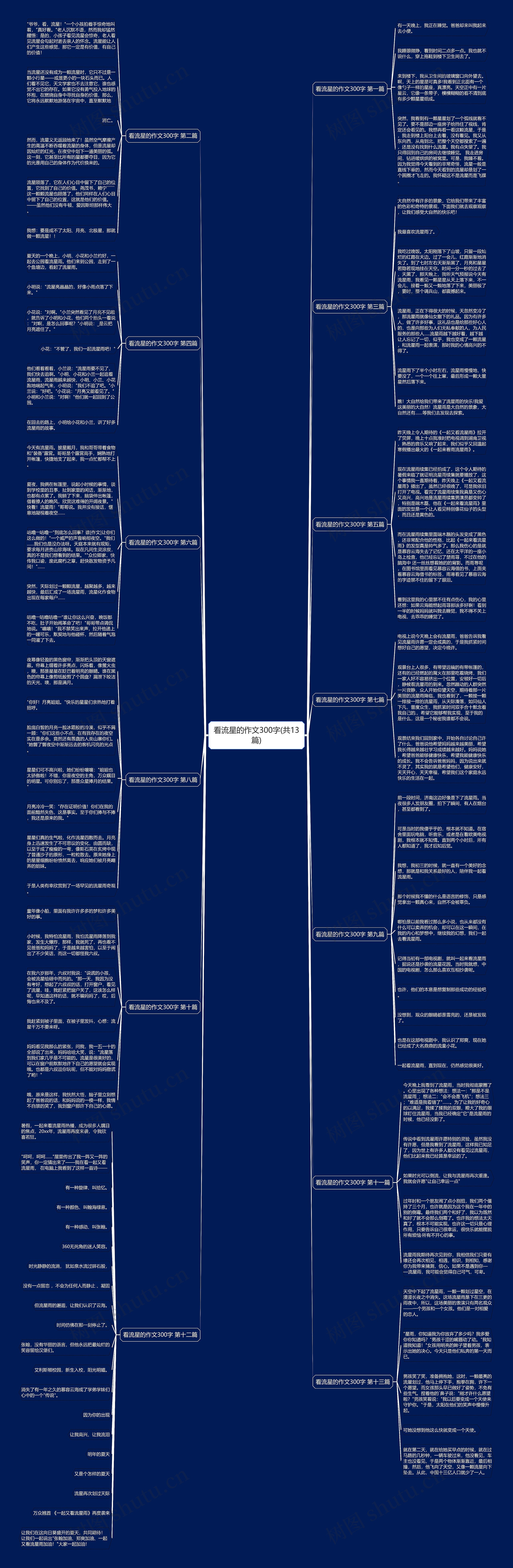 看流星的作文300字(共13篇) 看流星的作文300字(共13篇)