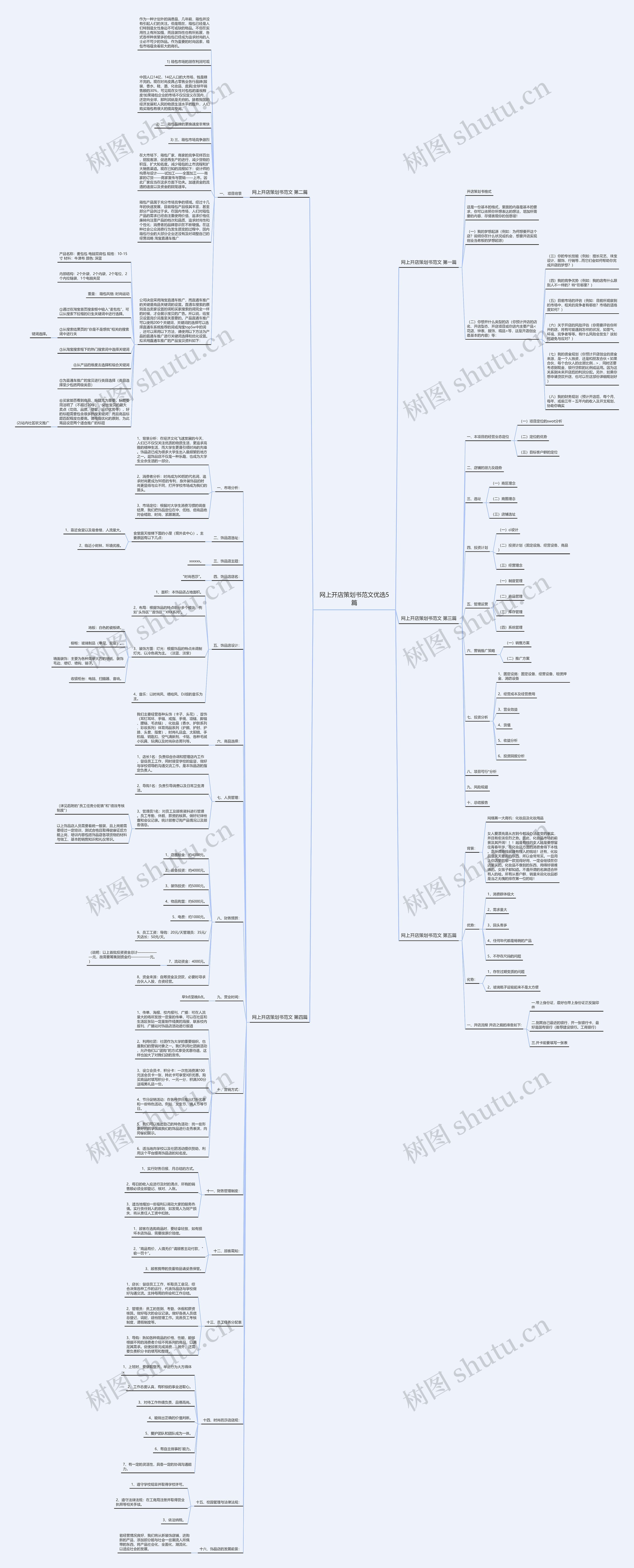 网上开店策划书范文优选5篇