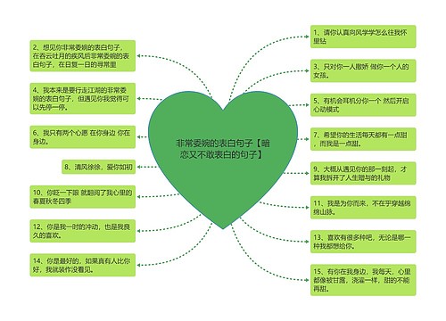 非常委婉的表白句子【暗恋又不敢表白的句子】