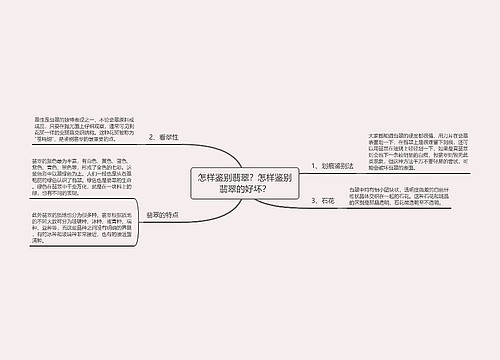 怎样鉴别翡翠？怎样鉴别翡翠的好坏？