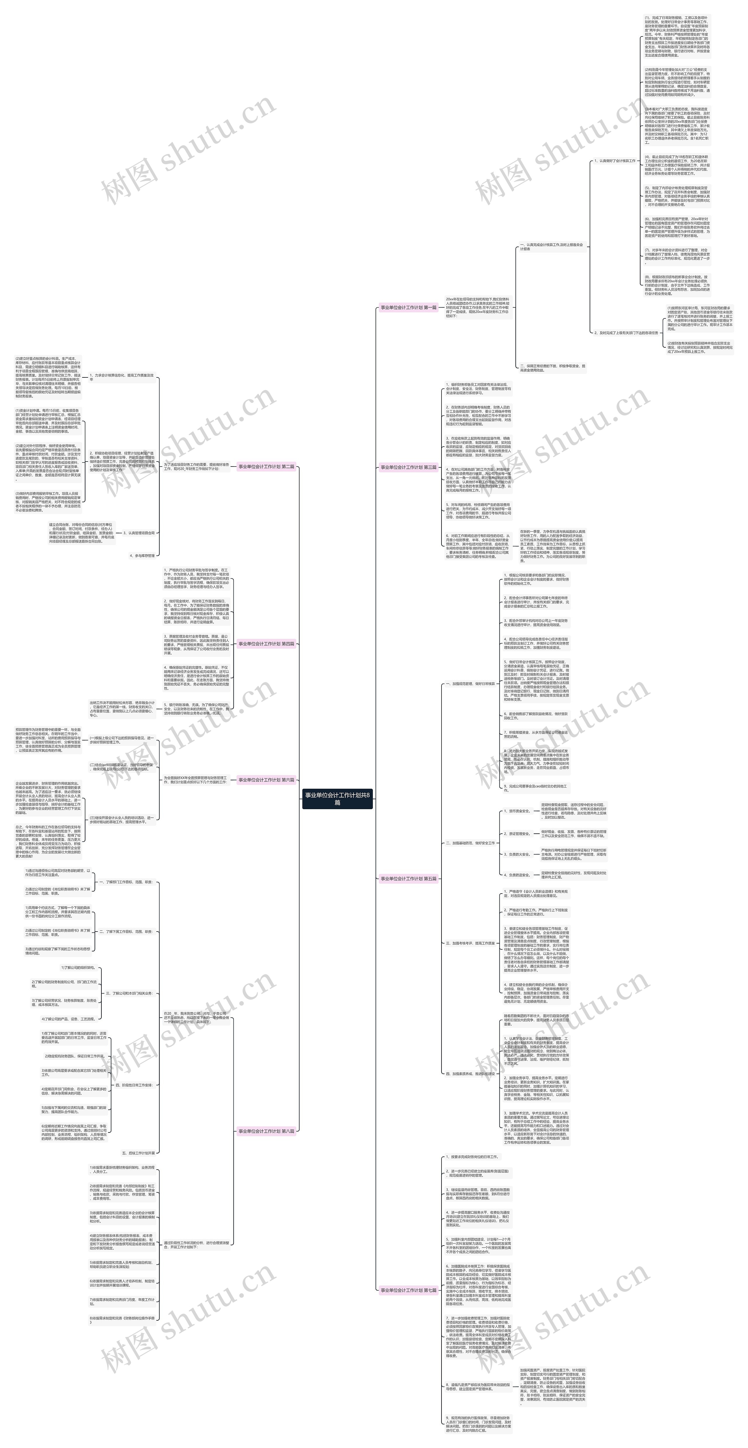 事业单位会计工作计划共8篇