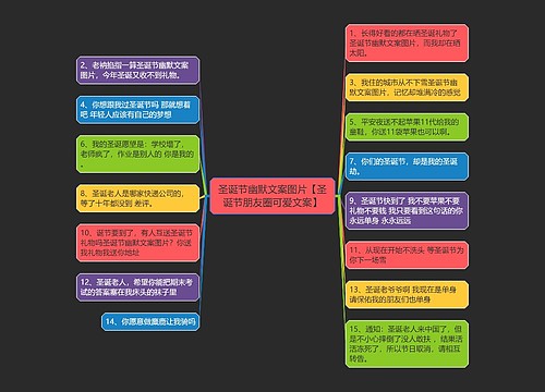 圣诞节幽默文案图片【圣诞节朋友圈可爱文案】