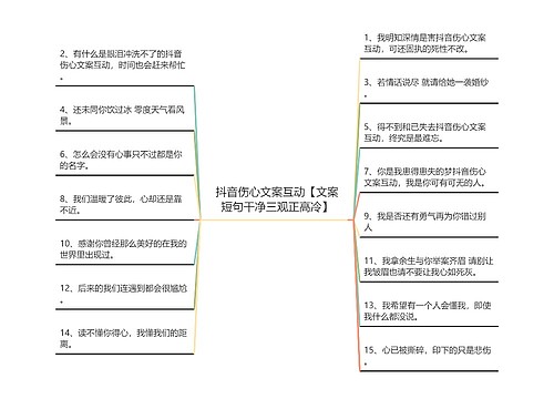 抖音伤心文案互动【文案短句干净三观正高冷】