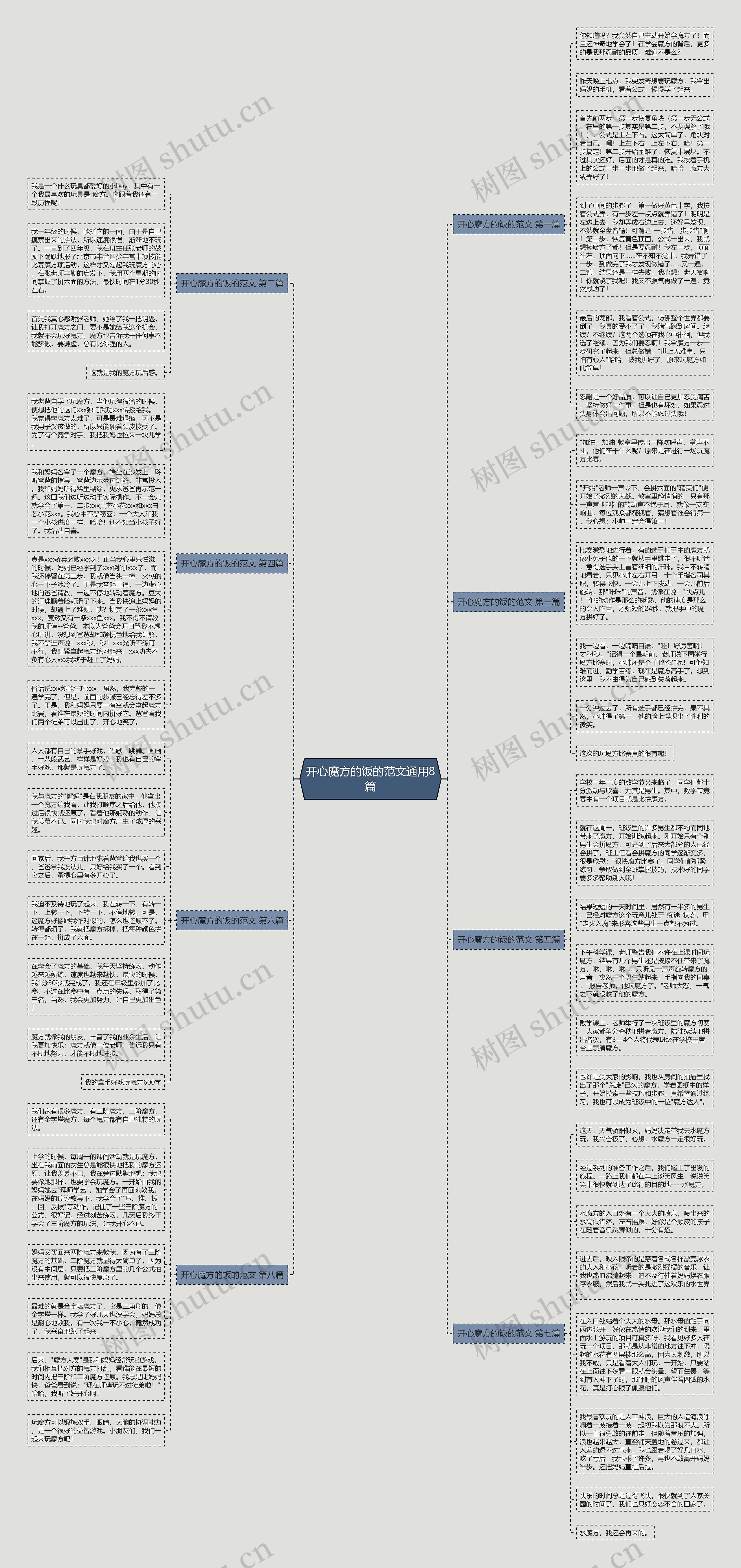 开心魔方的饭的范文通用8篇 开心魔方的饭的范文通用8篇