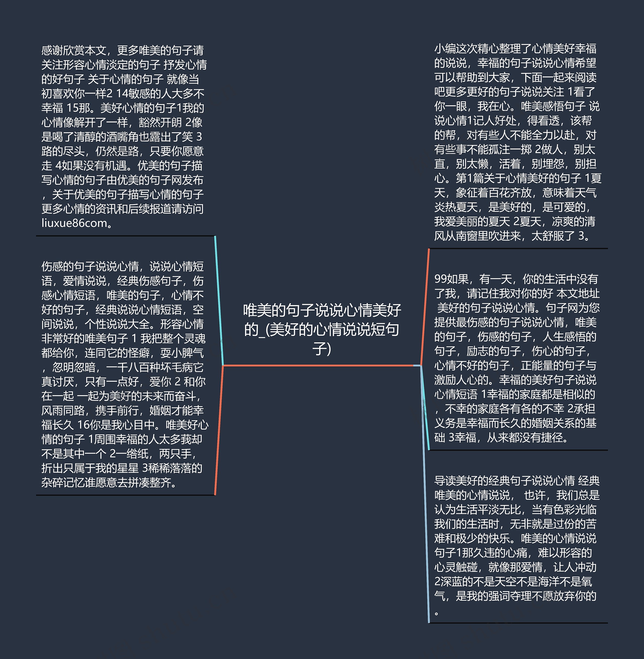 唯美的句子说说心情美好的_(美好的心情说说短句子)