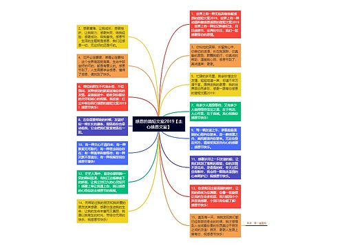 感恩的简短文案2019【走心感恩文案】