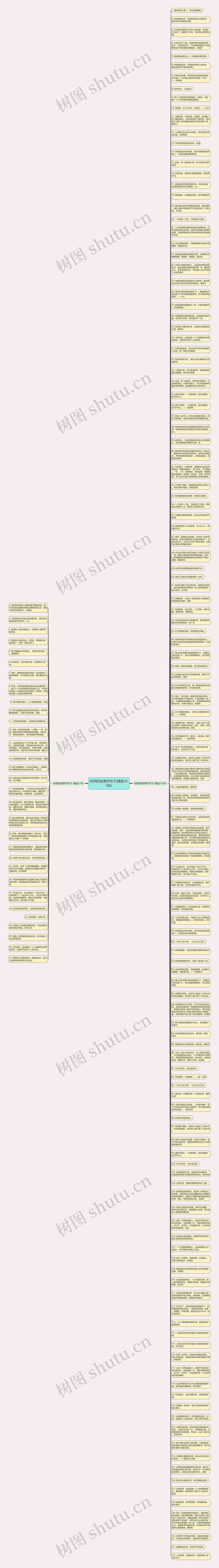 时间的宝贵好句子(精选163句)思维导图