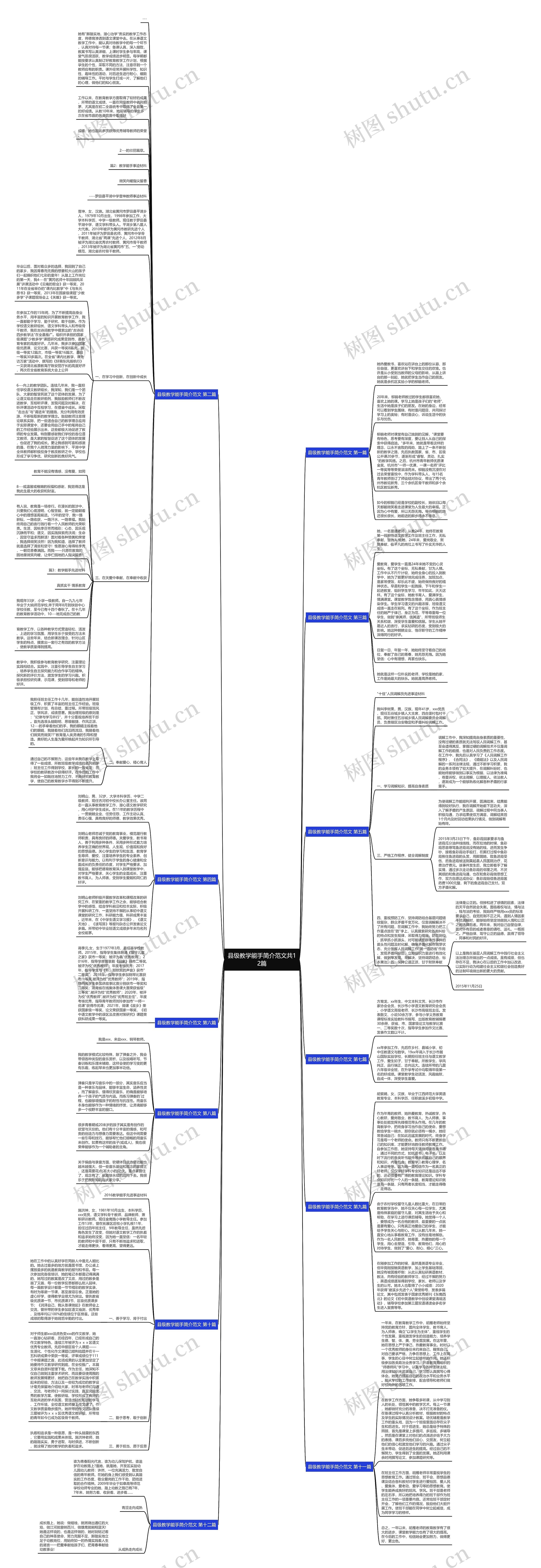 县级教学能手简介范文共12篇 县级教学能手简介范文共12篇