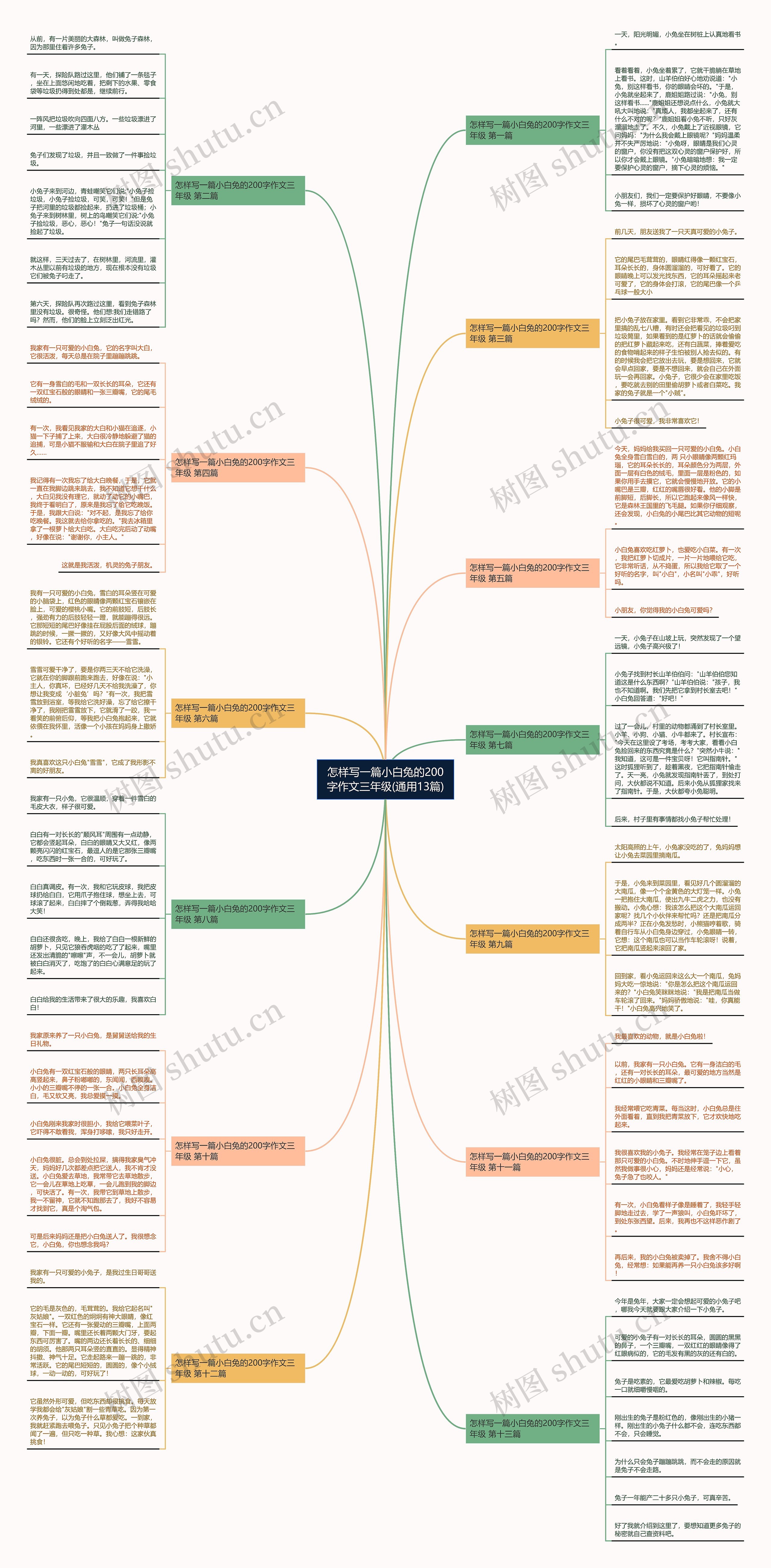 怎样写一篇小白兔的200字作文三年级(通用13篇) 怎样写一篇小白兔的200字作文三年级(通用13篇)