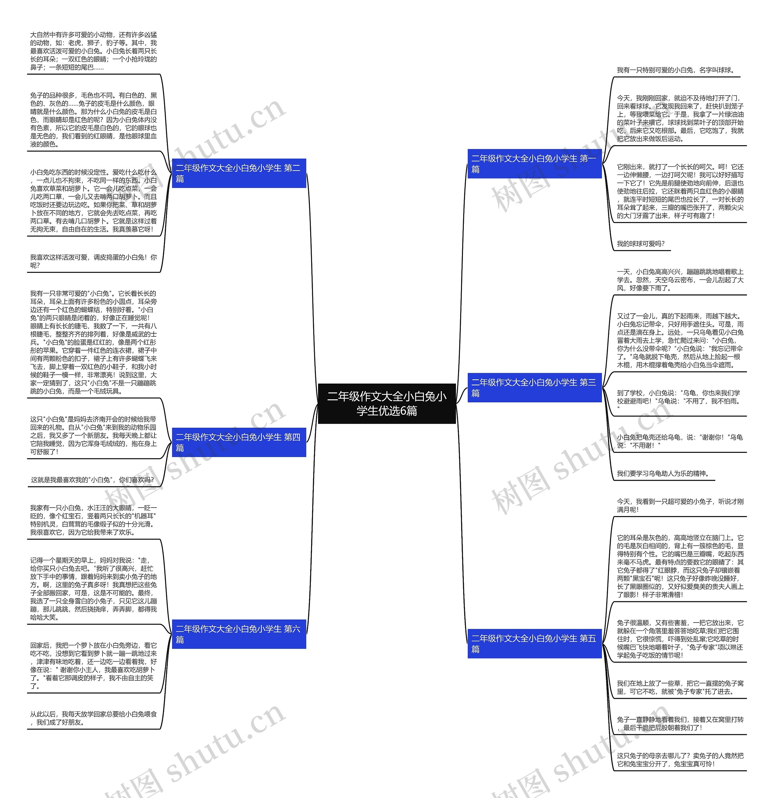 二年级作文大全小白兔小学生优选6篇 二年级作文大全小白兔小学生优选6篇