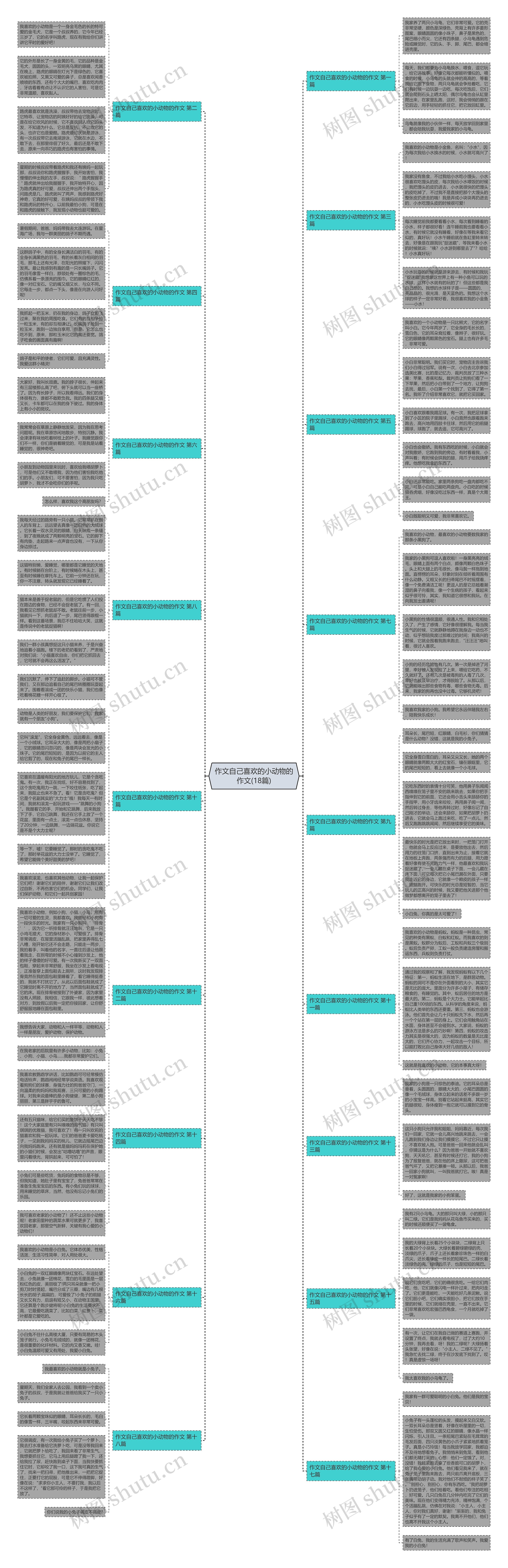 作文自己喜欢的小动物的作文(18篇) 作文自己喜欢的小动物的作文(18篇)