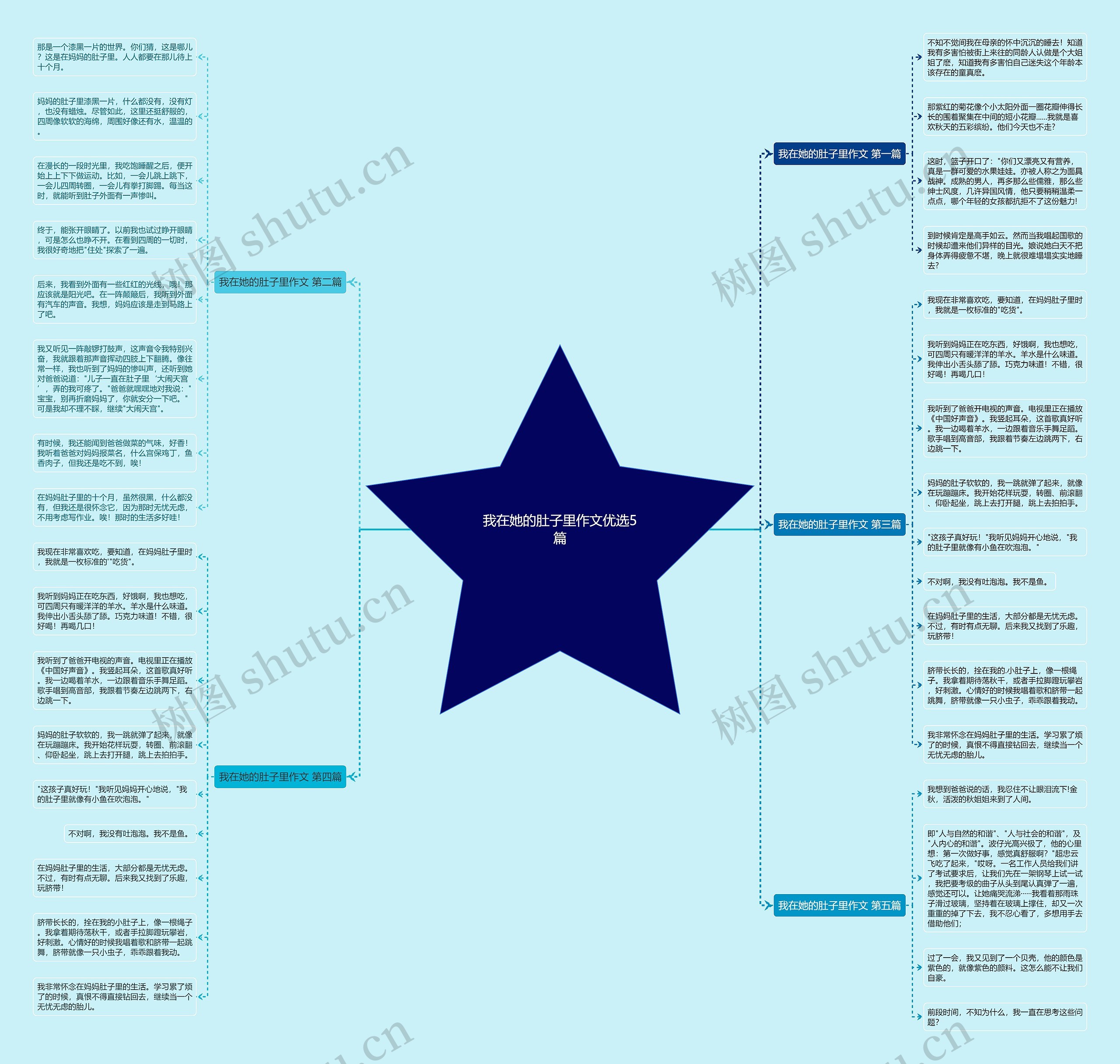 我在她的肚子里作文优选5篇 我在她的肚子里作文优选5篇