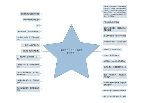 粤语表白句子短句【粤语土味情话】