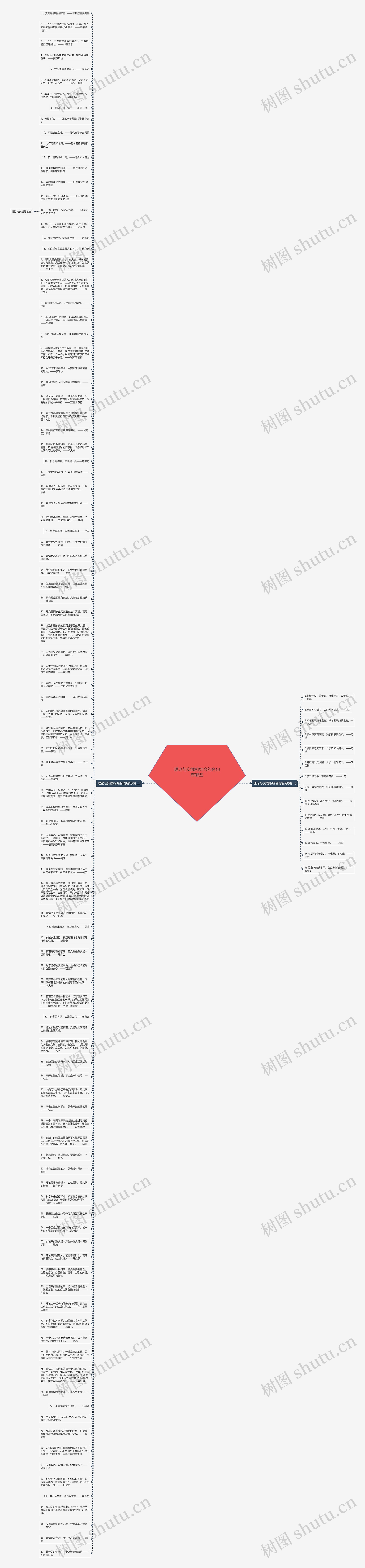 理论与实践相结合的名句有哪些思维导图