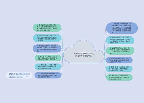 早晨励志名言奋斗的句子_(早上锻炼励志的句子)