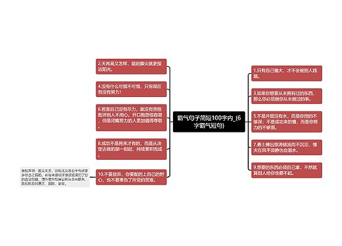 霸气句子简短100字内_(6字霸气短句)