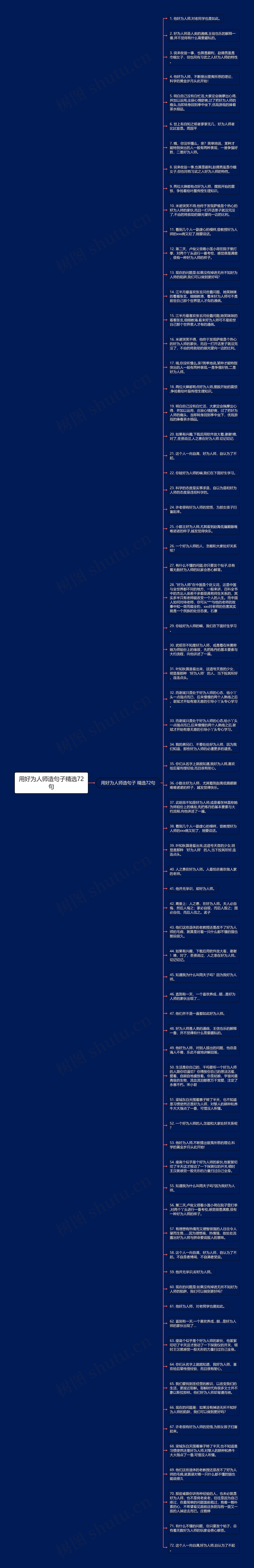 用好为人师造句子精选72句思维导图