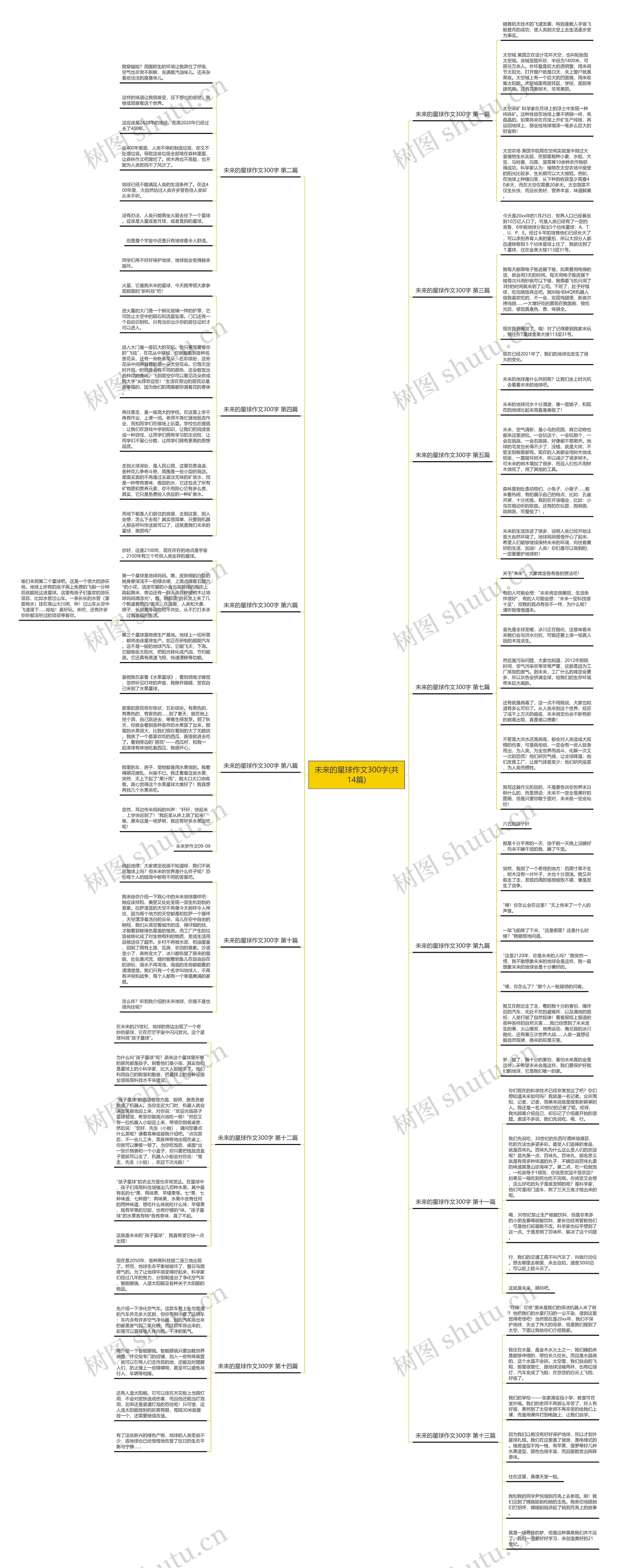 未来的星球作文300字(共14篇)