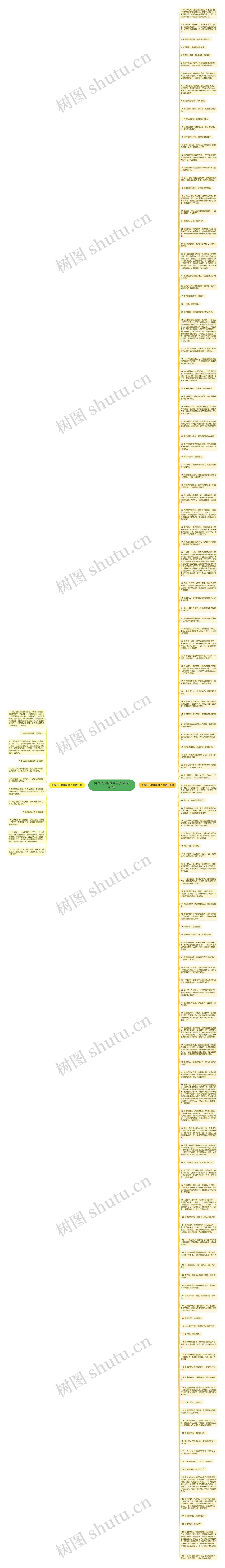 含有平凡的唯美句子精选142句思维导图