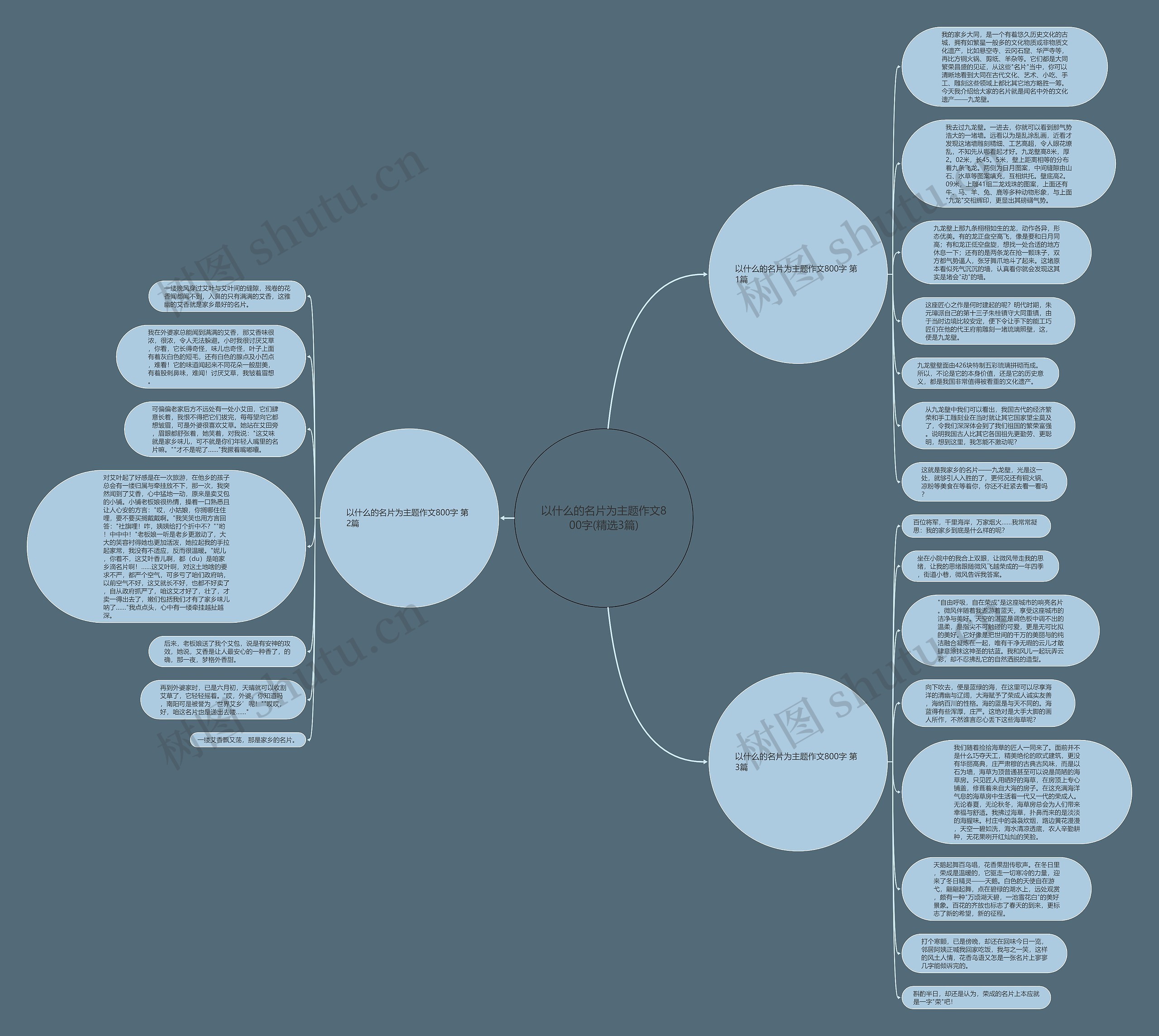 以什么的名片为主题作文800字(精选3篇)思维导图