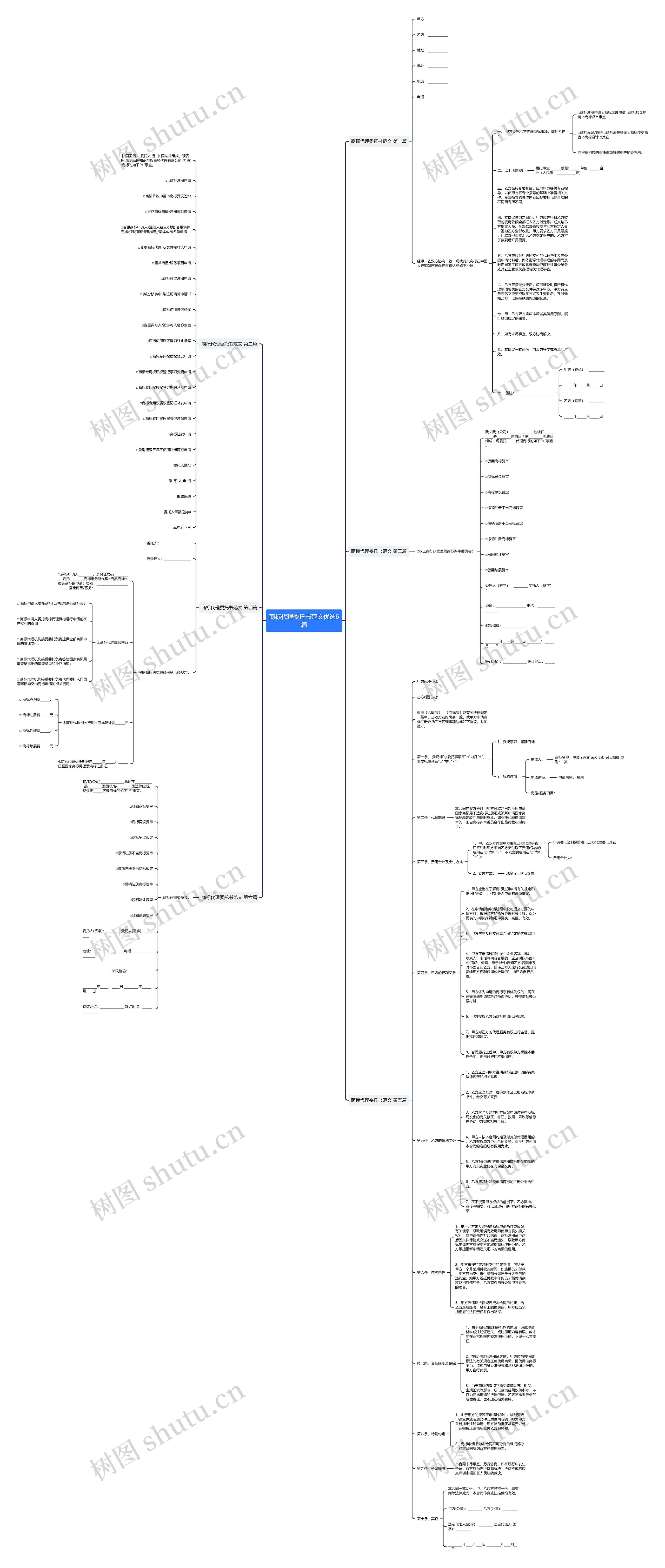 商标代理委托书范文优选6篇