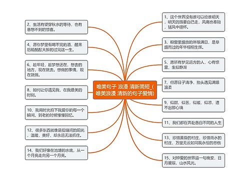 唯美句子 浪漫 清新简短_(唯美浪漫 清新的句子爱情)