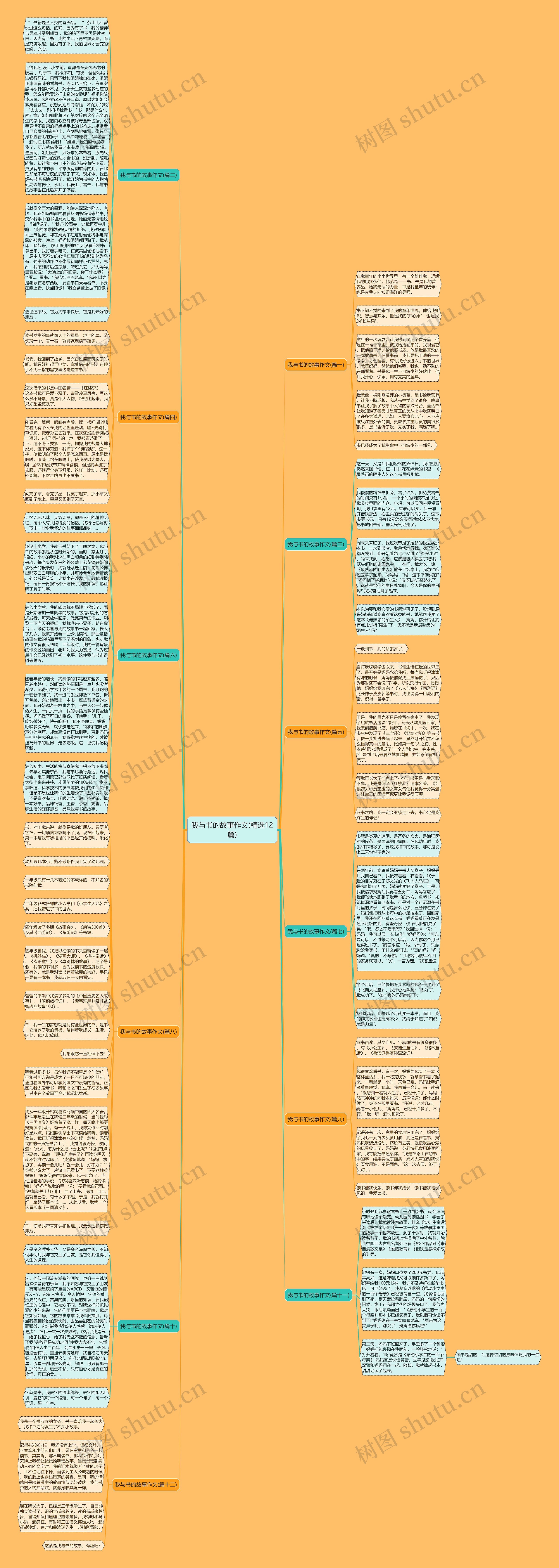 我与书的故事作文(精选12篇)