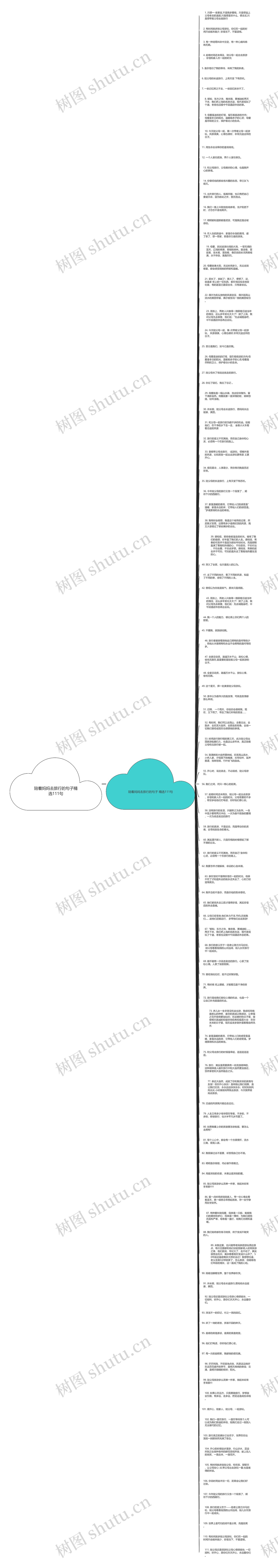 陪着妈妈去旅行的句子精选111句思维导图