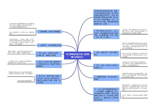 自己医院抗疫文案【疫情暖心的短句】